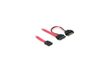 Delock SATA Slimline ALL-in-One cable - SATA-kabel - 50 cm