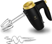 Q House Hand Mixer Electric Whisk, 5 Speed Kitchen Food Mixer for Baking, Cakes