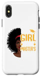 iPhone X/XS This Girl Got her Masters Degree Graduation Mastered Case
