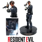 Resident Evil BIOHAZARD 12'' Leon Kennedy Action Figure Statue Model Toy Gift