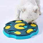 Hund pussel leksaker långsam matare interaktiv öka valp IQ mat dispenser långsamt äter halkfri skål