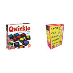 MindWare | Qwirkle UK Edition (NEW) | Ages 5+ | 2-4 Players | 45 Minutes Playing Time & Blue Orange | Taco Cat Goat Cheese Pizza | Card Game | Ages 8+ | 2-8 Players | 10-30 Minute Playing Time