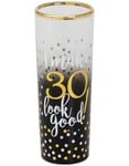 30År - Flott Shotglass med Gull og Stjerner