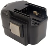 Kompatibelt med AEG BEST 12X, 12.0V, 3300 mAh