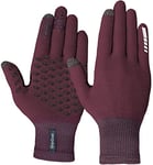 GripGrab Primavera 2 Merino Wool Spring Autumn Cycling Gloves Knitted Touchscreen Full Finger Anti Slip Bicycle Liners