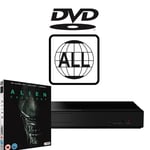 Panasonic Blu-ray Player DP-UB154EB-K MultiRegion for DVD & Alien Covenant 4K