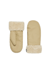Rains Puffer Fleece Mittens W2T3 Beige