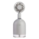 Tmacok Humidifier Desktop Fan Personality Candy Color Iron Battery Operated Electric Fan for Table Decor Accessories