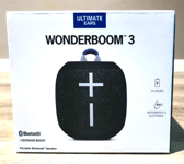 ULTIMATE EARS WONDERBOOM 3, Waterproof Wireless Bluetooth Speaker, Big Bass 14hr
