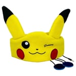 Pokemon Pikachu Kids Audio Band Wired Headphones Washable for Ages 3+ BRAND NEW