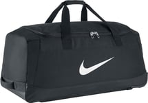 Nike Club Team Swoosh Roller Bag 3.0 Sport Duffel, 82 cm, 120 liters, Black (White)