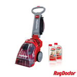 Rug Doctor Deep Carpet Cleaner with 2 x 1L Carpet Detergent