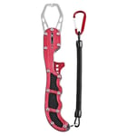 DPZCBH Fishing Scales Fishing Pincers Pliers Grip Clamp Outdoor Tool Fish Grip Lip Fishing Gripper Fishing Tackle Tool Accessory Portable (Color : Red)