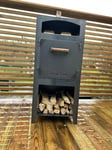 Lext BBQ Vedeldad Pizzaugn/kamin Corten