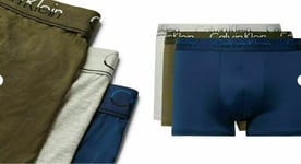 Calvin Klein Underwear 3 Pack Stretch Cotton Underwear Three Boxer Briefs