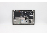 Sunrex - Erstatningstastatur for bærbar PC - bakbelysning - Italiensk - svart - med toppdeksel - for ThinkPad T14s Gen 2 20WM, 20WN