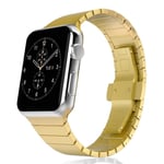 Apple Watch Series 4 44mm stainless steel watch band replacement - Gold