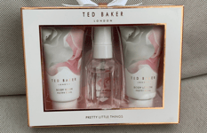 Ted Baker Pretty Pearl Pretty Little Thing Gift Set Trio Body Spray Wash Lotion