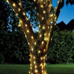 100 Warm White LED Lights Smart Garden LED Lights Garden Solar Lights