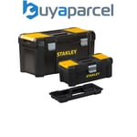 STANLEY® STST1-75772 Essential Toolbox Bonus Pack 32cm (12.1/2in) & 48cm (19in) 