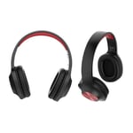 Lenovo HD116 On-Ear Bluetooth wireless headphones In Dark Red Grey