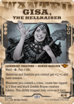 Gisa, the Hellraiser (Showcase) (Borderless)