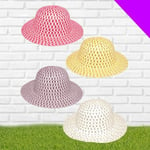 One Single Easter Go Glam Bonnet Hat - Colour at Random -  Easter Parade Craft