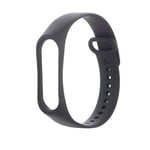 Armband i Silikon till Xiaomi Mi Band 3 / 4, Svart