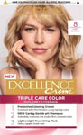 L'Oreal Excellence Creme Colorazione Permanente 8 Biondo Chiaro Light Blonde