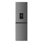Freestanding Tall Fridge Freezer with Water Dispenser, 55cm,Statesman TNF1855DX