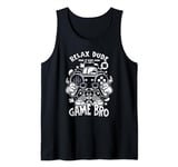 PC Gaming Console Gamer Its Just A Game Bro Relax Dude Tank Top