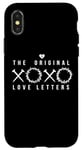 Coque pour iPhone X/XS Les lettres d'amour originales XOXO Christian He Is Risen Faith