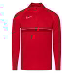 Nike Träningströja Academy 21 Drill Top - Röd/Vit, storlek XX-Large