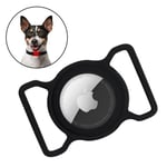 Silicone AirTag hållare till hund/katt halsband - Svart - TheMobileStore AirTag-Tillbehör