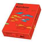 Kopieringspapper Rainbow intensive red A4 160g