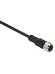 TELEMECANIQUE SENSORS Sensor cable pur m12 4-pin female straight 2 meters xzcp1141l2