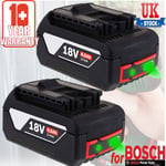2x 6.5 Ah 18V Replace Battery For Bosch BAT609 BAT610 BAT618 17618 25618-01 GSB