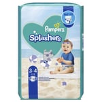 Pampers Splashers Swim Nappies Disposable Swimming Pants 6-11kg Size 3-4 12 Pack