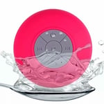 Mini Splash vattentät Bluetooth Högtalare - Rosa