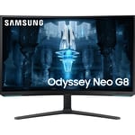 Samsung Odyssey 4K Ultra HD 240 Hz 32 Inches Monitor Curved Monitor White