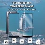 Xiaomi 12 Lite - Härdat glas 9H-Super kvalitet 3D Skärmskydd