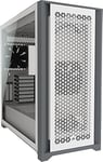 Corsair 5000D Airflow Tempered Glass Mid-Tower ATX Case (High-Airflow Front Panel, Corsair RapidRoute Cable Management System, Two Included 120mm Fans, Motherboard Tray with Fan Mounts) White
