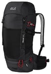 Jack Wolfskin Wolftrail 28 Recco Hiking Backpack, Black, Standard Size