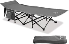 ALPHA CAMP Camping Folding Bed, Heavy Duty Sturdy Camp Beds for Adults, Sleeping