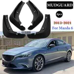 4 st. Bilskärmar för Mazda 6 (gj) Atenza 2013-2017 2018 2019 2020 2021 Stänkskydd Mudflaps Mudguards Fender