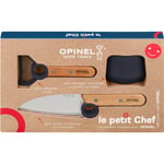 Opinel Le Petit Chef barnesett 3 deler, blå