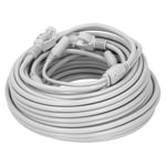 Ethernet Cable 2‑In‑1 Power Supply Networks Cord for IP Camera NVR CCTV System