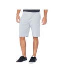Nike Crusader Mens Jersey Shorts In Grey Cotton - Size Large