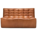 Ethnicraft-N701 Sofa, Old saddle 2-Pers