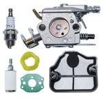 Förgasare kompatibel med Husqvarna 36 41 136 137 141 142 Kedjesågar Zama C1Q-W29E
